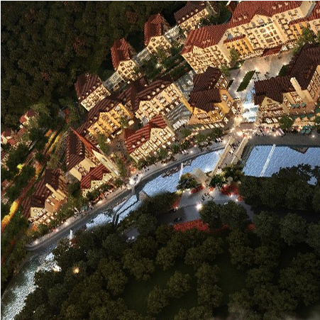 Sanhe Company - Aerial Photography (640x640), Png Download