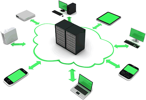 Web Hosting - Cloud Computing (500x375), Png Download