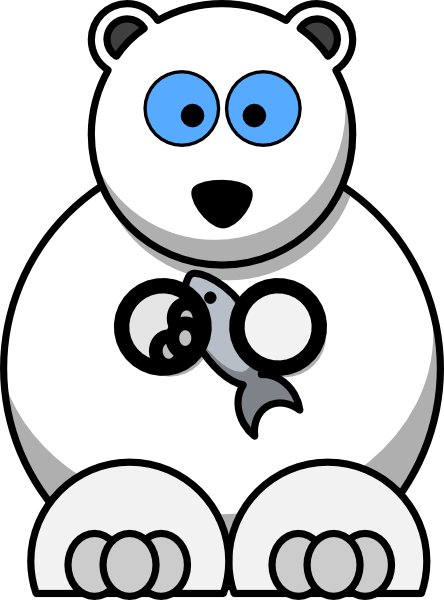 Bear Drawing Easy Cute (444x600), Png Download