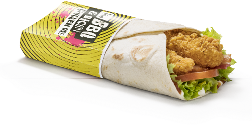 The Bbq Chicken & Bacon One - Barbecue Chicken (500x261), Png Download