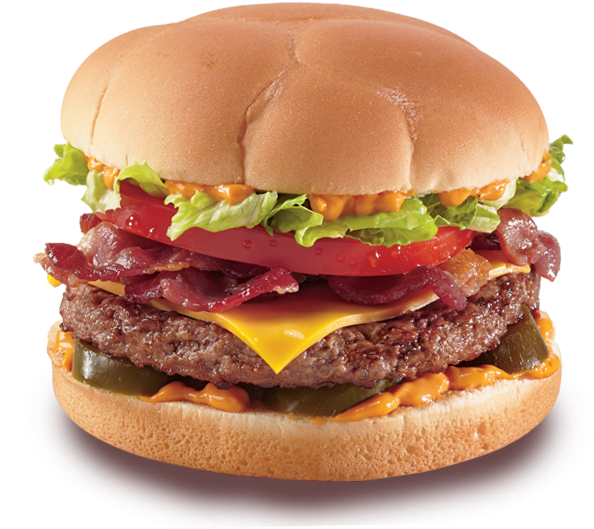 1/4 Lb Grillburger With Cheese And Beef Strips - Backyard Burger Veggie Burger Review (600x600), Png Download