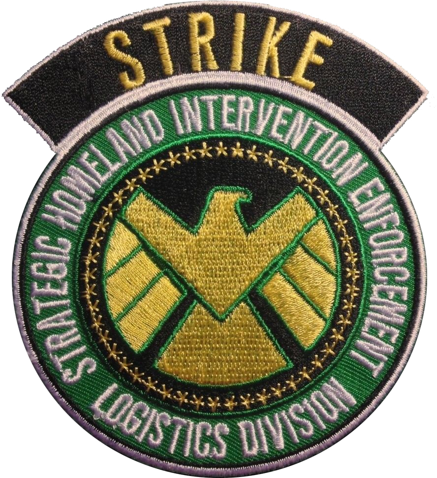 Strike Patch Transparent - Agents Of Shield Strike (906x1000), Png Download