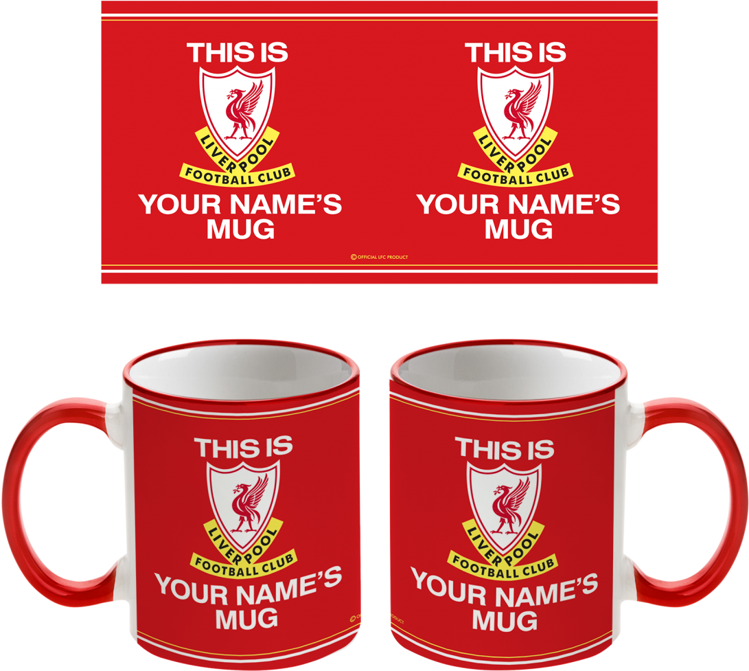 Lfc Personalised This Is Anfield Mug - Liverpool Fc Poster - This Is Anfield - Football Gifts (1200x1200), Png Download