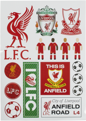 Lfc A3 Vinyl Sticker - Liverpool Fc (621x621), Png Download