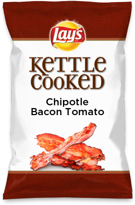 Wouldn't Chipotle Bacon Tomato Be Yummy As A Chip Lay's - Lays Kettle Cooked Potato Chips, Creamy Mediterranean (308x423), Png Download
