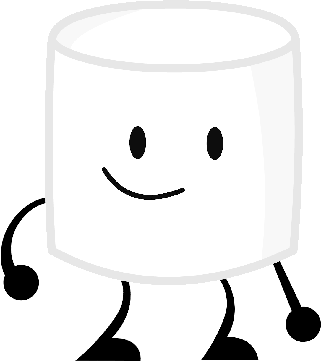 Marshmallowpose - Inanimate Insanity Marshmallow Transparent (1197x1346), Png Download