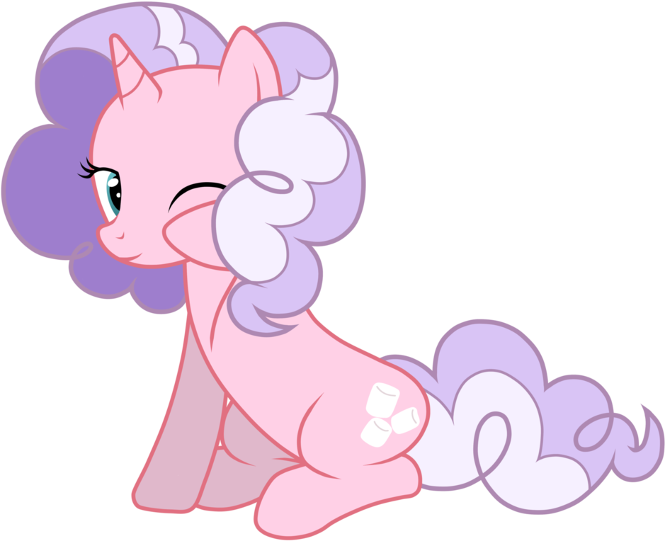 Jennieoo, Marshmellow Daze, Oc, Oc Only, Pony, Safe, - Marshmallow (962x831), Png Download
