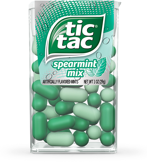Tic Tac Mint Rush (487x602), Png Download