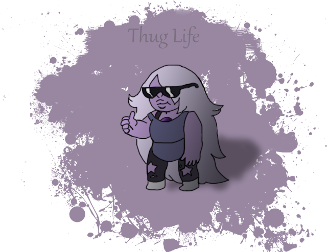 Just Got Done Drawing This In Photoshop - Spray Paint Splatter Png (689x552), Png Download