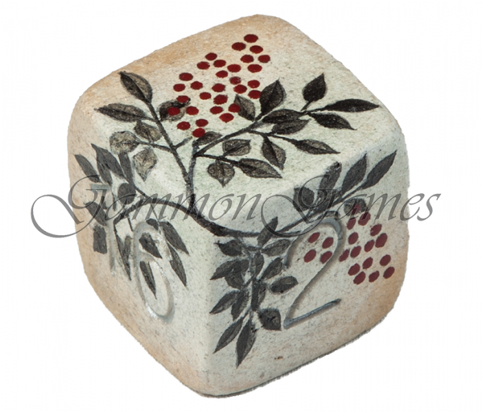 Doubling Cube 30 Mm Handmade "berry Bush" - Berry (1000x600), Png Download