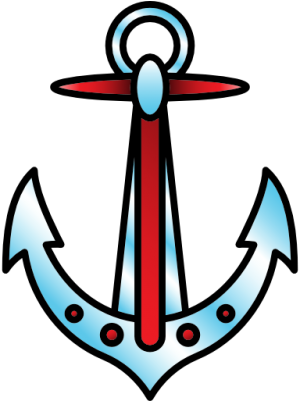 Anchor Tattoos Cut Out Png Png Images - Portable Network Graphics (400x400), Png Download