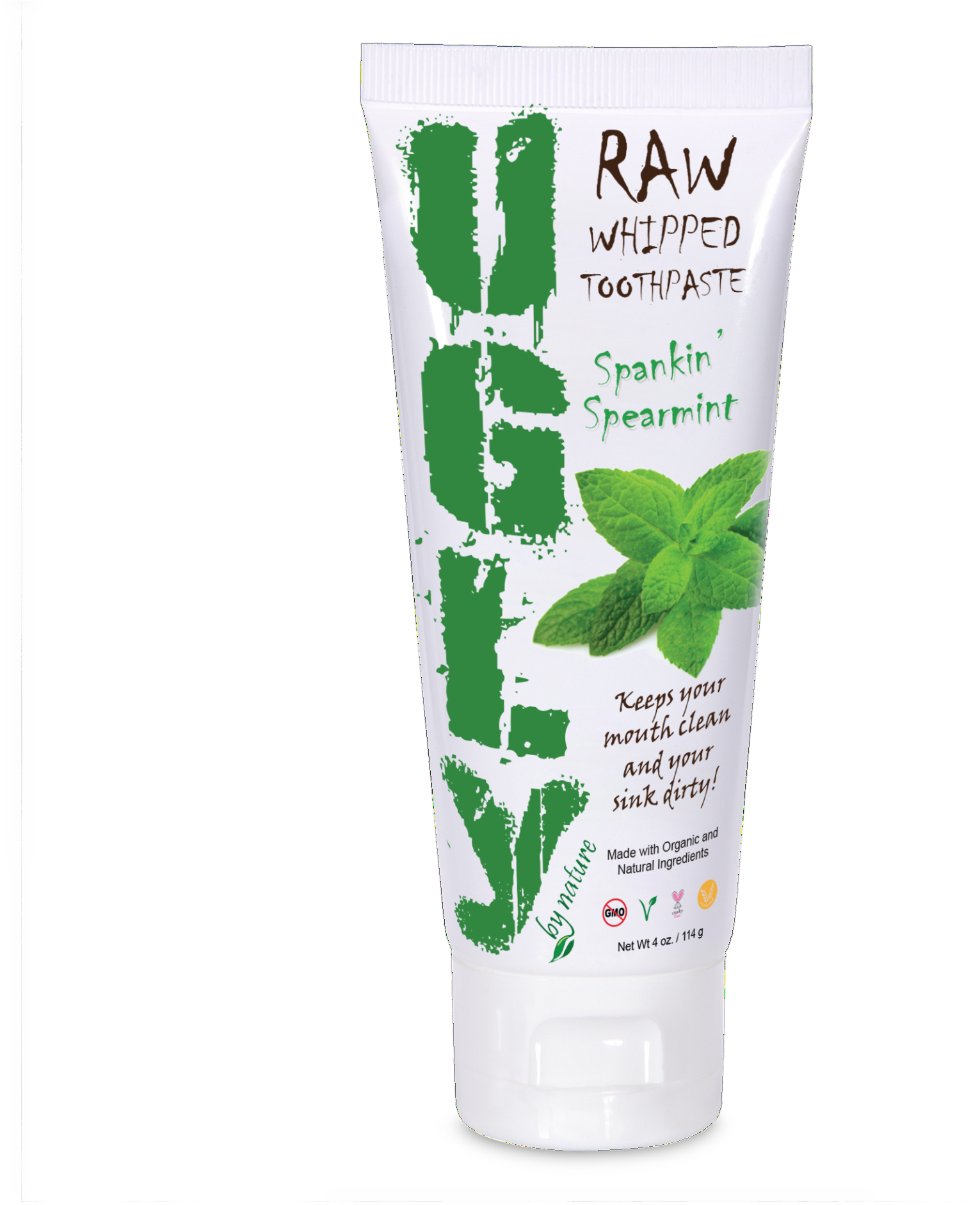 Spankin' Spearmint Toothpaste - Ugly Toothpaste (1920x1920), Png Download