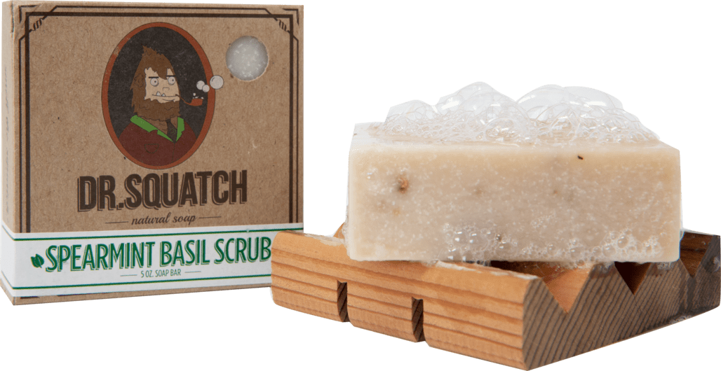 Dr. Squatch - Gold Moss - Mens Soap Bar (1028x530), Png Download