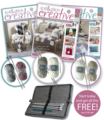 Your Subscription Is Risk-free And There Is No Minimum - Knit And Stitch Magazine 99p (360x412), Png Download
