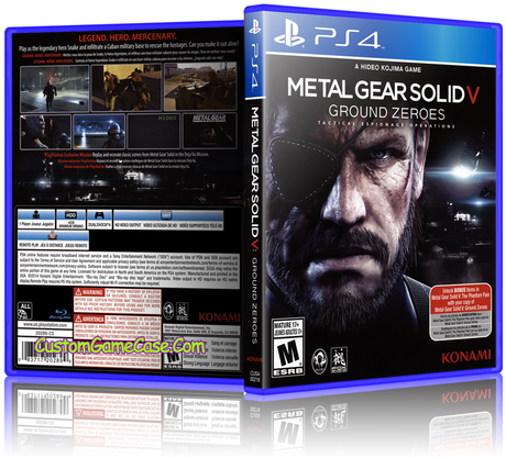 Metal Gear Solid V Ground Zeroes - Pre-owned Metal Gear Solid V: Ground Zeroes For Sony (500x428), Png Download