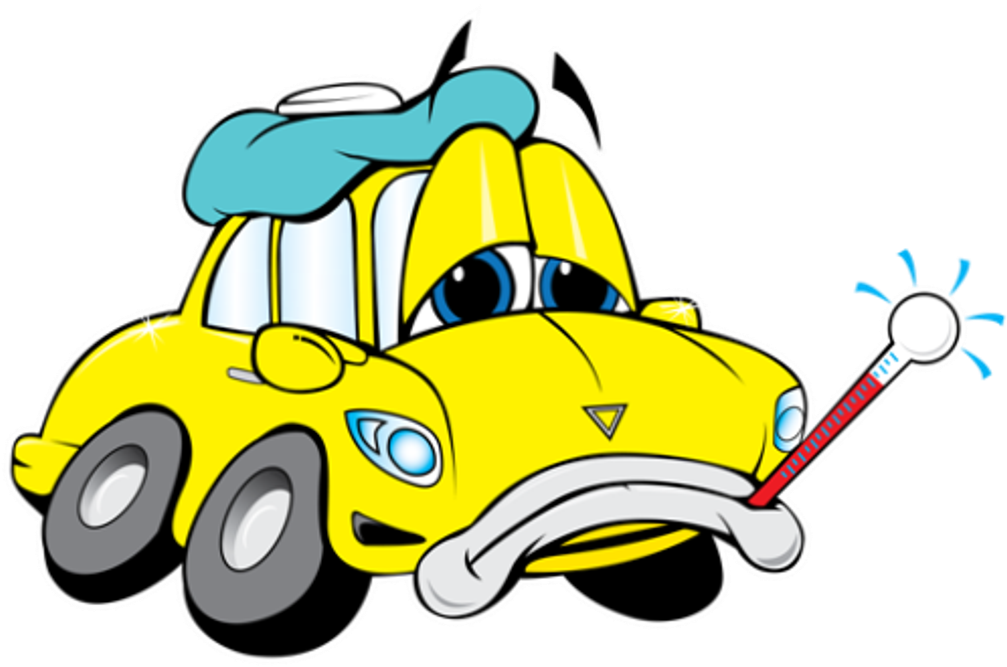 How If You Can Make Cartoon Cars To Be Real - Sick Car Cartoon Png (1024x696), Png Download