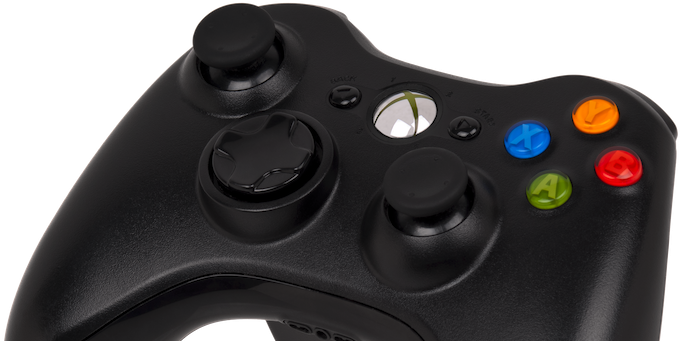 For The Marathon This Past Weekend , I Played Hearthstone - Microsoft Xbox 360 Wireless Controller Gamepad - Black (720x340), Png Download