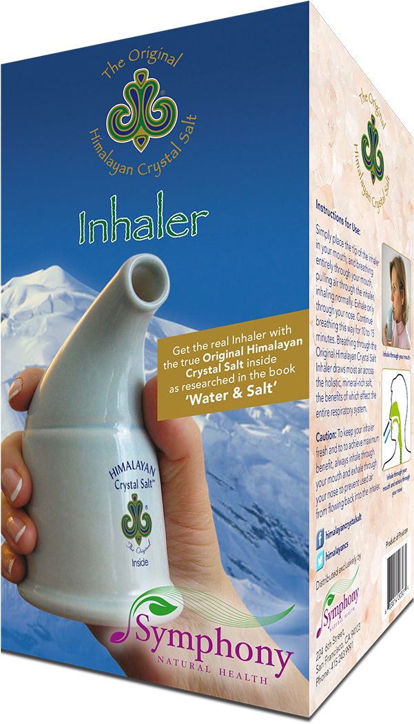 Himalayan Crystal Salt Salt Air Inhaler (600x1059), Png Download