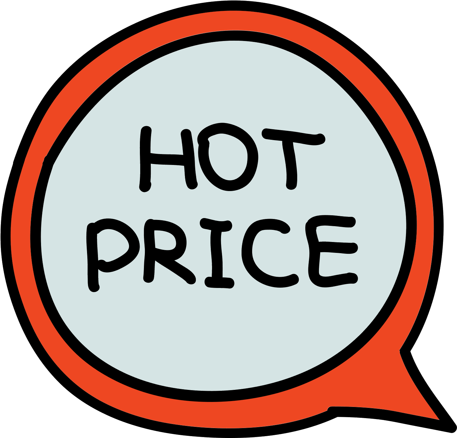 Hot Price Tag Icon - Icon (1600x1600), Png Download