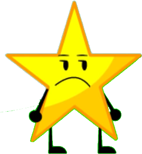 New Images 2018 Lightning Bolt Clipart Black And White - Inanimate Fight Out Star (525x588), Png Download