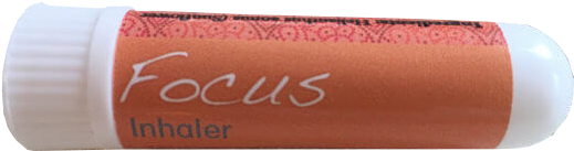 Inhaler Aromatherapy - Focus - Cylinder (570x428), Png Download