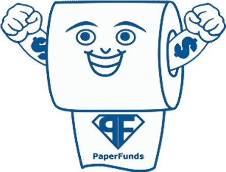 Http - //www - Paperfunds - Com/wp Paperboy Logo For - Toilet Paper (600x600), Png Download