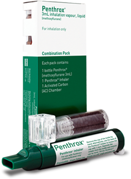 Penthrox Vivomed Green Whistle - Green Whistle Pain Relief (300x400), Png Download