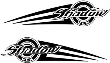 Honda Shadow Spirit 1100 Sticker (400x300), Png Download