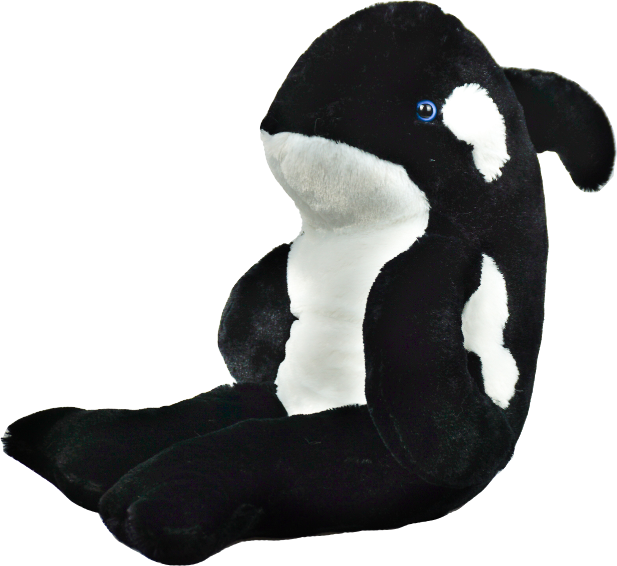 16″ Orca Whale - Killer Whale (1361x1308), Png Download