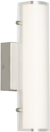 Halo 13 Wall/bath Chrome 2700k 90 Cri Led 90 Cri 2700k - High-cri Led Lighting (480x480), Png Download