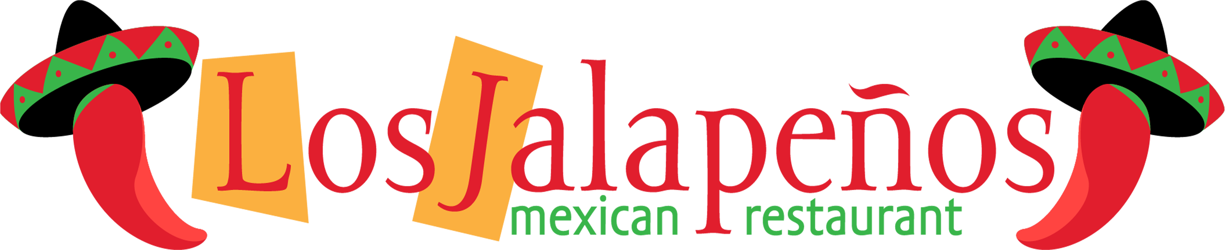 Los Jalapeños Mexican Restaurant Los Jalapeños Mexican - Logo (4200x900), Png Download