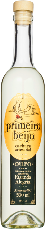Primeiro Beijo Ouro - Cachaça Primeiro Beijo (800x800), Png Download