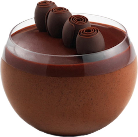 Mousse Au Chocolat Png (475x470), Png Download