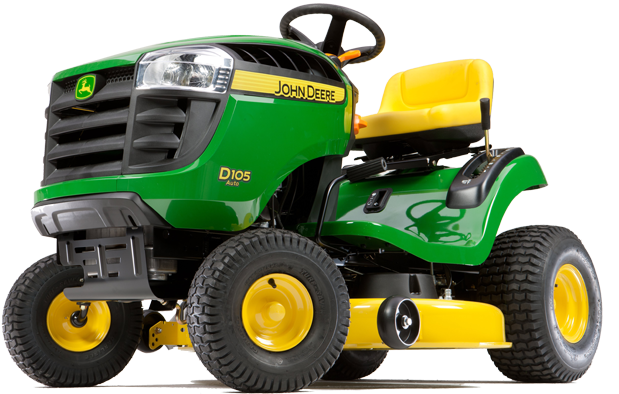 Free Download John Deere D100 Clipart John Deere Lawn - Tractor John Deere D105 (642x462), Png Download
