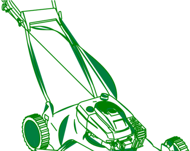 Grass Clipart Lawn Mower - Lawn Mower (640x480), Png Download