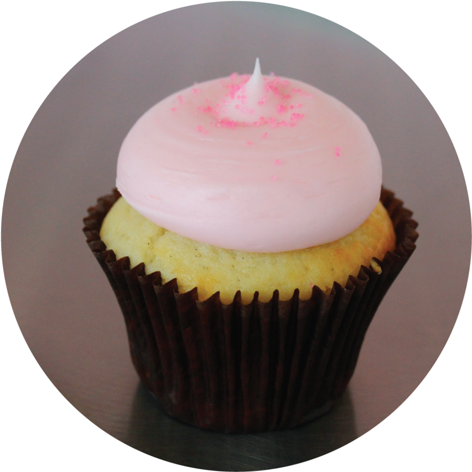 Chocolate Cake With Our Signature Pink Buttercream (1000x1000), Png Download