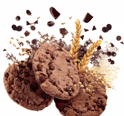 Cookies Pépites De Chocolat Noir - Pepite Chocolat Png (435x408), Png Download