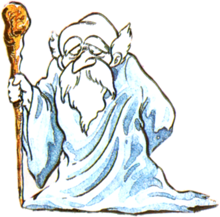 Com Old Man Loz Art Pluspng - Wise Old Man Png (730x721), Png Download