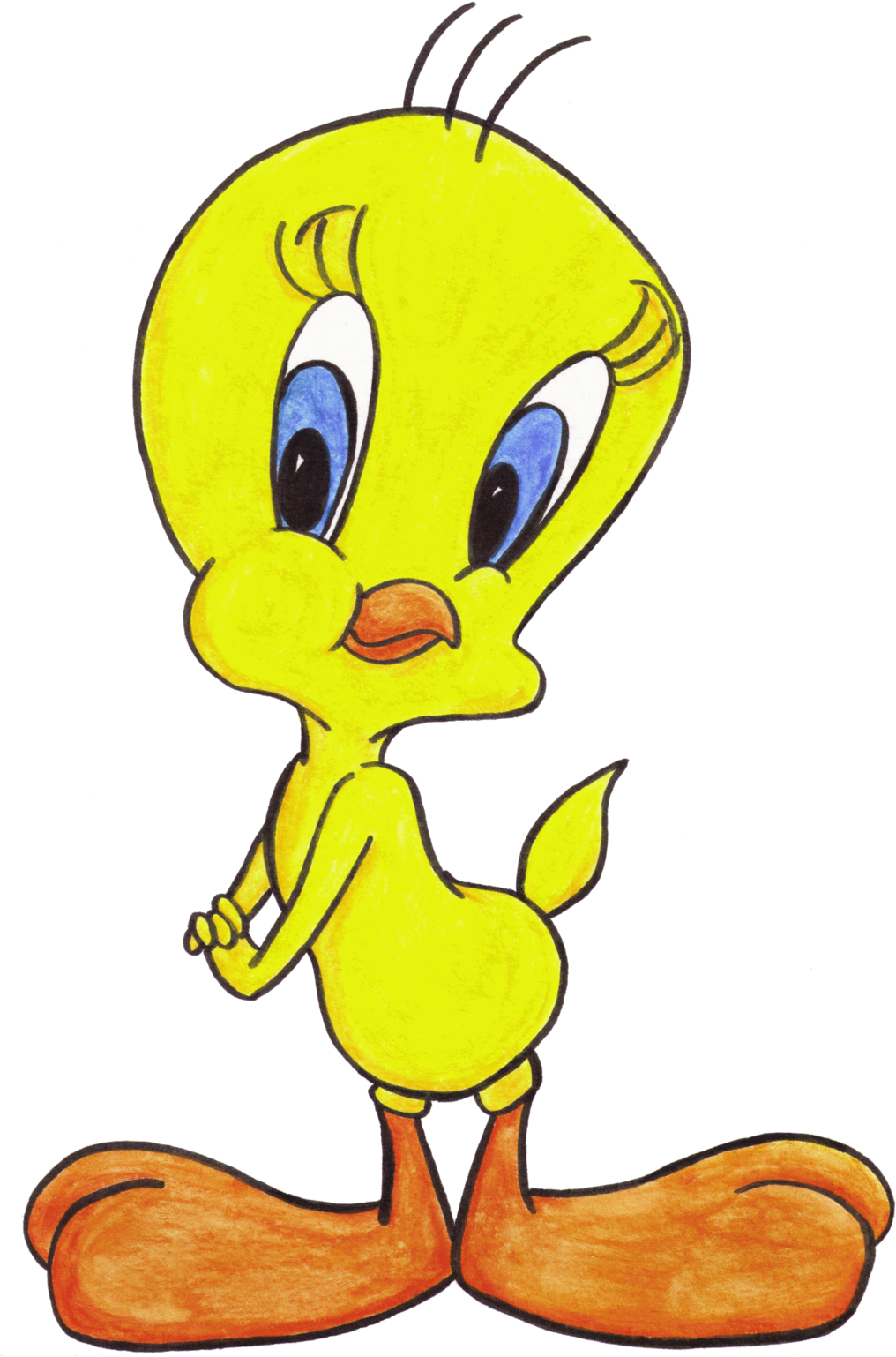 Tweety Cartoon Wallpapers - Cartoon Network Tweety Bird (275x419), Png Download