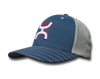 Hooey Men's Solo Iii Odessa Baseball Cap 1721nvgy - Hooey Hat Mens Solo Iii Flex Fit Mid Profile 1721 (350x350), Png Download