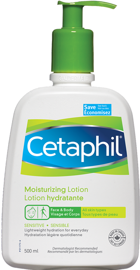 New Ml Bottle Face And Body - Cetaphil Moisturising Lotion, 500ml (300x555), Png Download