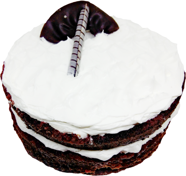 A Yummy Cake Which Is A Blend Of Chocolate And Red - Chocolate (632x632), Png Download