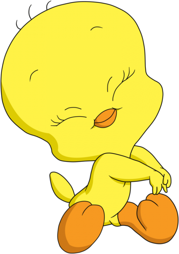 Tweety Bird Pictures - Looney Tunes Baby Tweety (768x960), Png Download