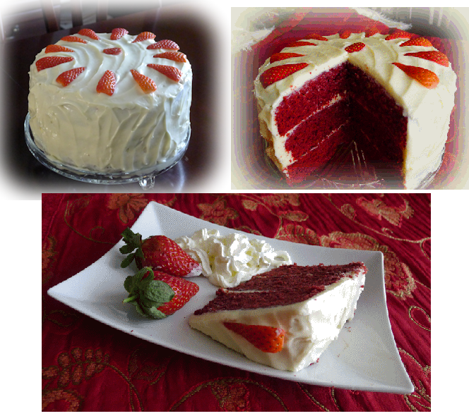 I Made This A Three Tier Cake Which Would Serve About - Cheesecake (664x590), Png Download