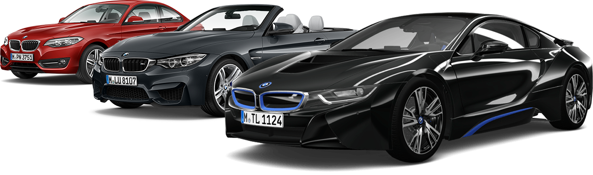 A New Bmw - Bmw M4 Cabrio Orange 1/18 By Paragon 97111 (1200x354), Png Download