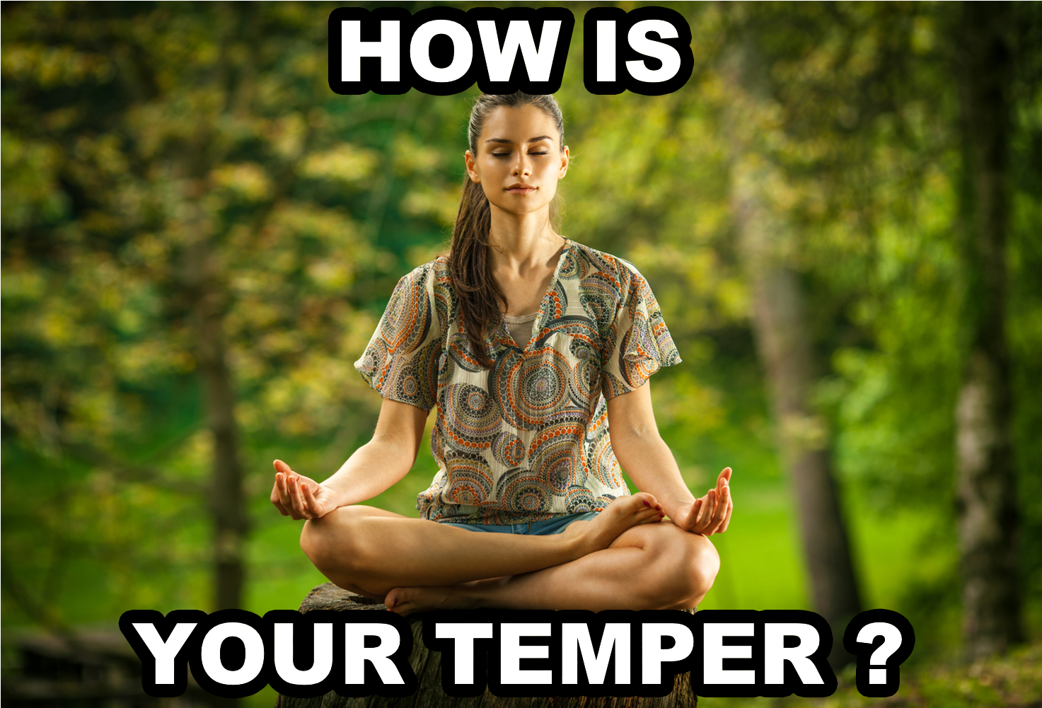 How's Your Temper Question - Ease Tension On Jaw (1910x1000), Png Download