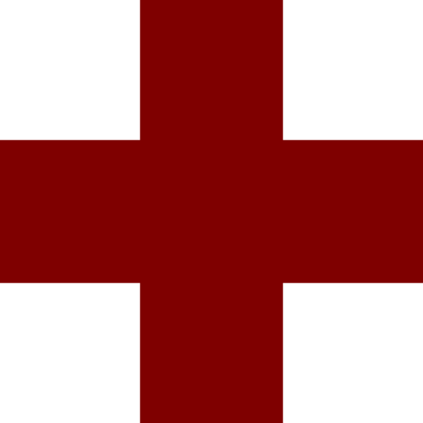 Red Cross Clip Art Free (600x600), Png Download