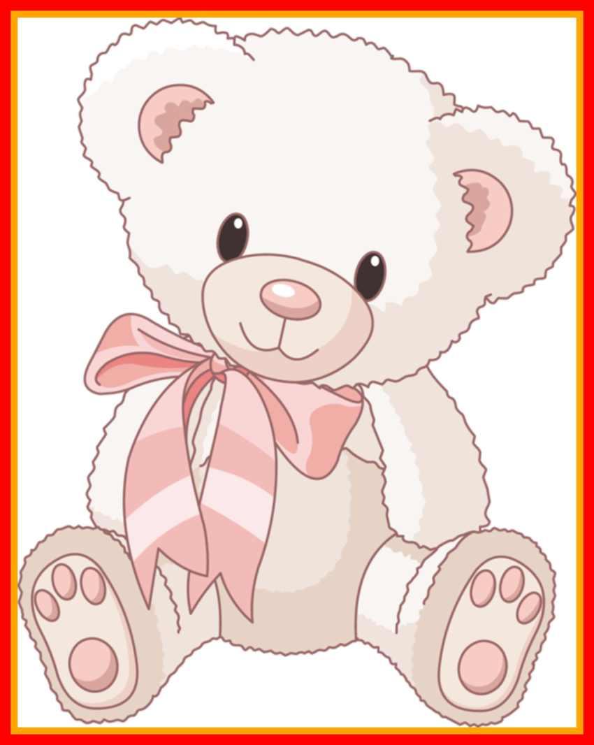 Unbelievable Teddy Bear Clip Art Clipart Of Big Png - Cute Teddy Bear Clipart (850x1066), Png Download