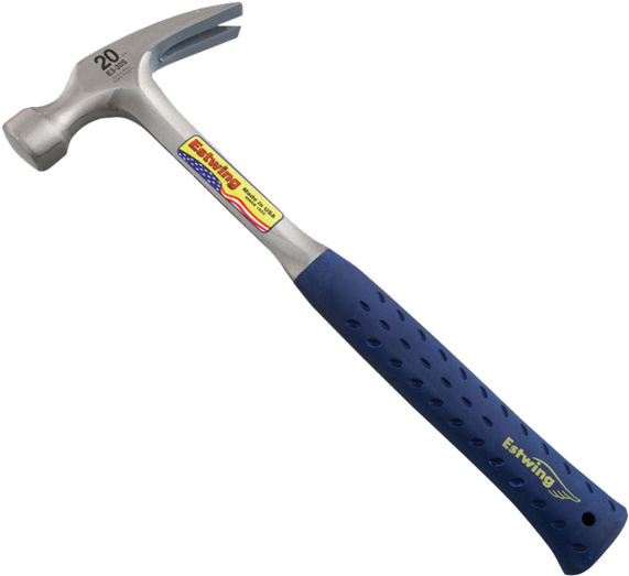 Estwing Ripping Claw Hammers - Claw Hammer (600x600), Png Download