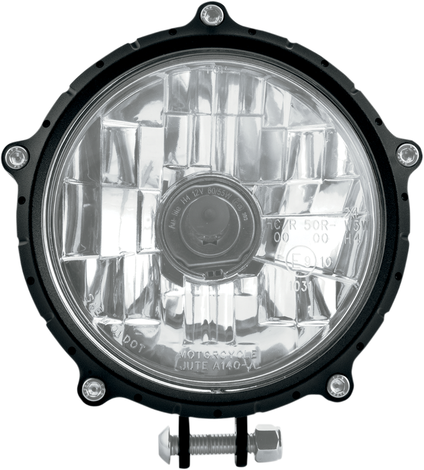 Roland Sands Black Ops 5 3/4" Universal Motorcycle - Rsd Chrono And Vintage Headlight Assemblies For Harley (868x960), Png Download